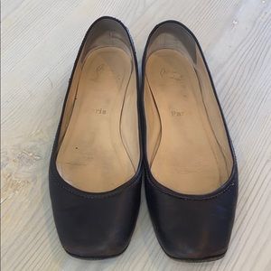 Christian Louboutin Brown Ballet Flats